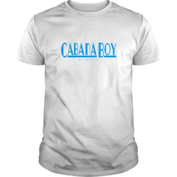 Cabana Boy Personal Services TShirt