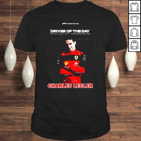 Charles Leclerc Ferrari F1 Wins 2022 Bahrain Grand Prix Shirt