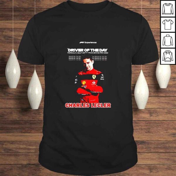 Charles Leclerc Ferrari F1 Wins 2022 Bahrain Grand Prix TShirt