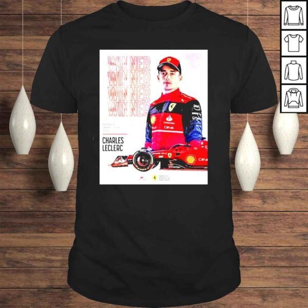 Charles Leclerc Ferrari F1 Wins Bahrain Grand Prix Shirt