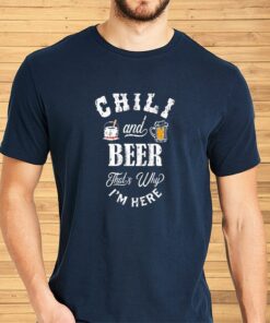 Chili Cookoff Chili And Beer Shirt