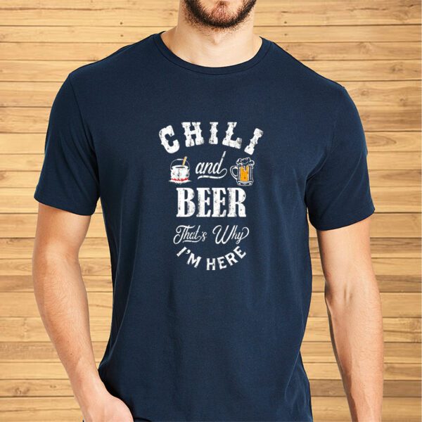 Chili Cookoff Chili And Beer Shirt