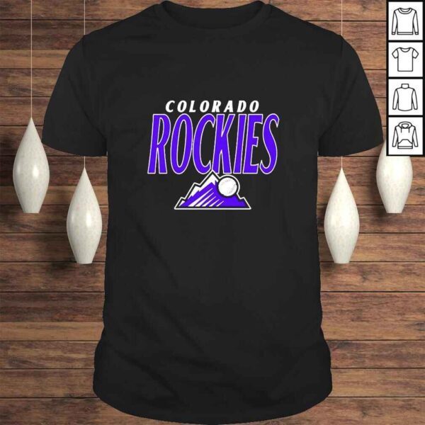 Colorado Rockies Retro MLB TShirt