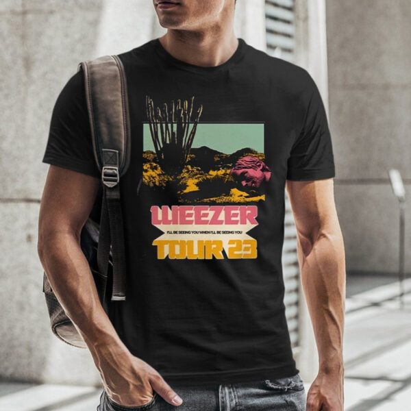 Comfort Colors Weezer Tour 2023 T-Shirt