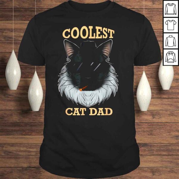 Coolest Cat Dad I Maine Coon Cat Dad I Maine Coon Cat Shirt