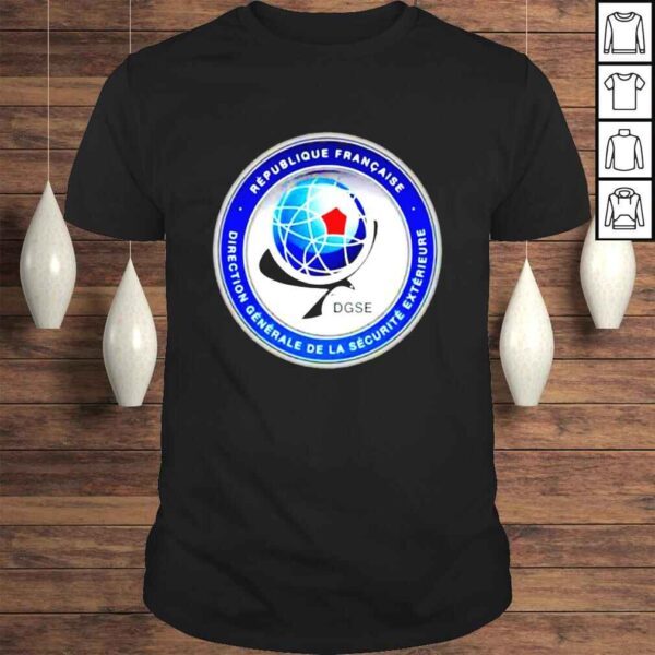 DGSE Direction Generale De La Securite Exterieure Republique Francaise logo shirt