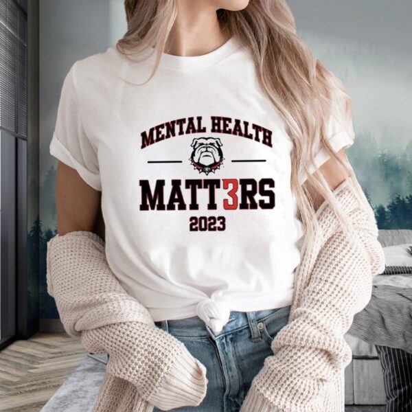 Dan Jackson Georgia Football Mental Health Matters 2023 T-Shirts