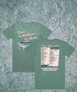 Dave Matthews Band West Palm Beach 2023 Setlist Shirt