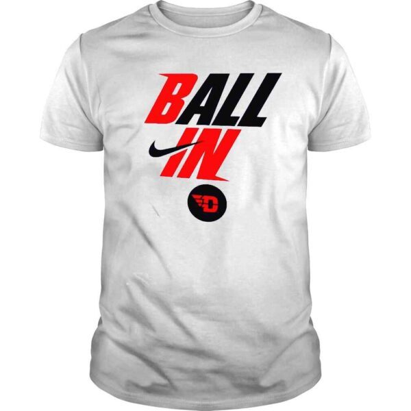 Dayton Flyers Nike Ball In shirt