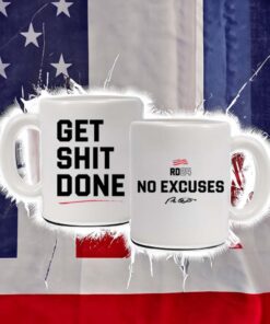 DeSantis 2024 No Excuses Coffee Mug