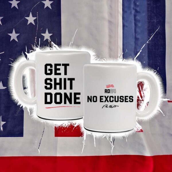 DeSantis 2024 No Excuses Coffee Mug