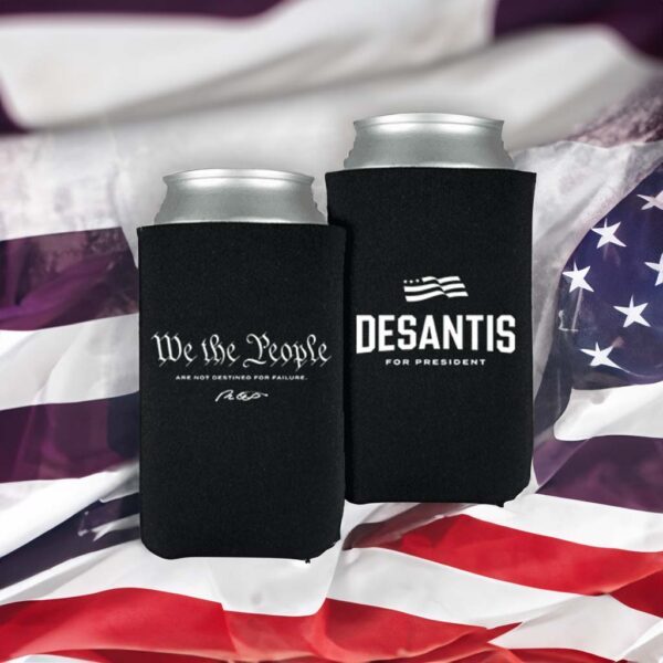 DeSantis 2024 We The People Black Beverage Coolers