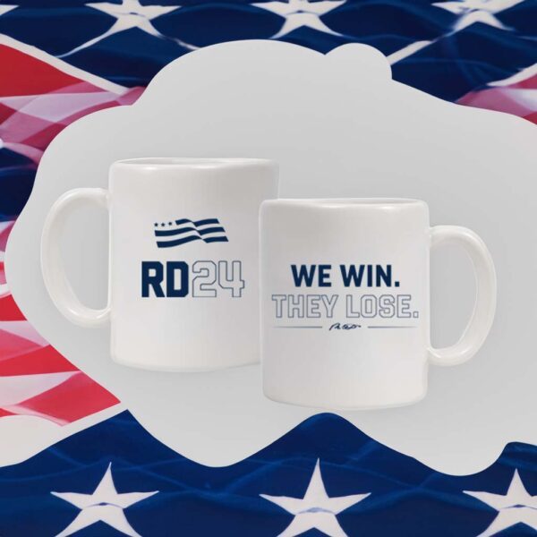 DeSantis We Win They Lose Coffee Mugs