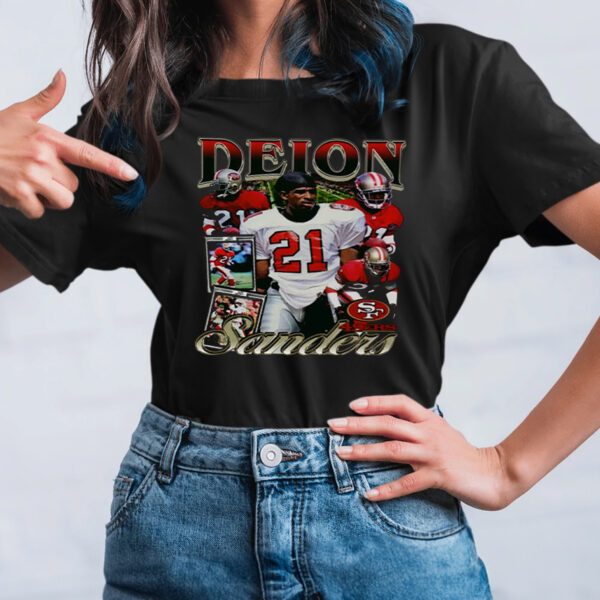 Deion Sanders 49ers Highlights TShirt