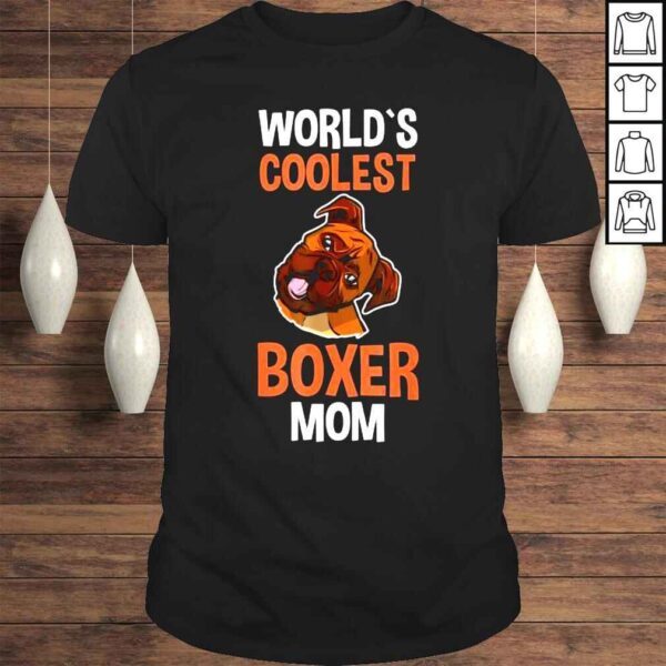 Dog mother german boxer mom shirt