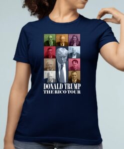 Donald Trump Mugshot Rico Tour Shirt