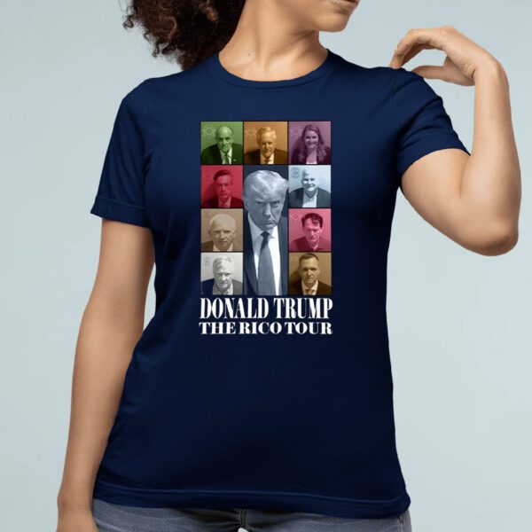 Donald Trump Mugshot Rico Tour Shirt