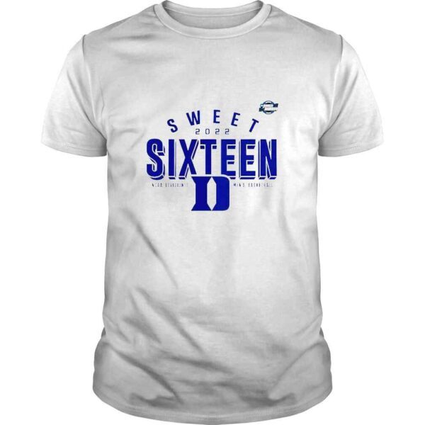 Duke Blue Devils 2022 NCAA Mens Basketball Tournament March Madness Sweet Sixteen Jumpball TShirt