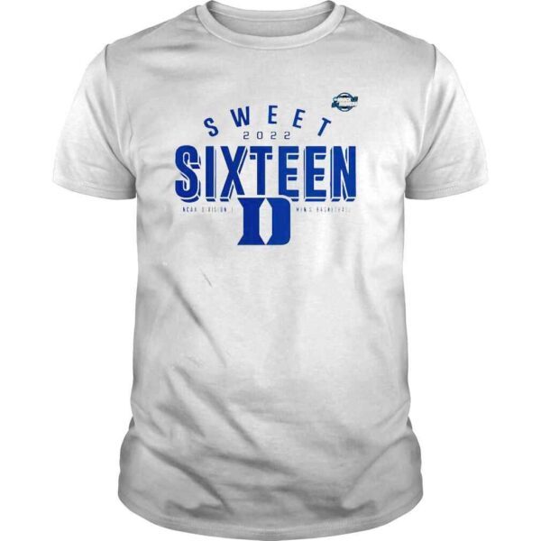 Duke Blue Devils Sweet Sixteen 2022 NCAA Division I mens Basketball shirt