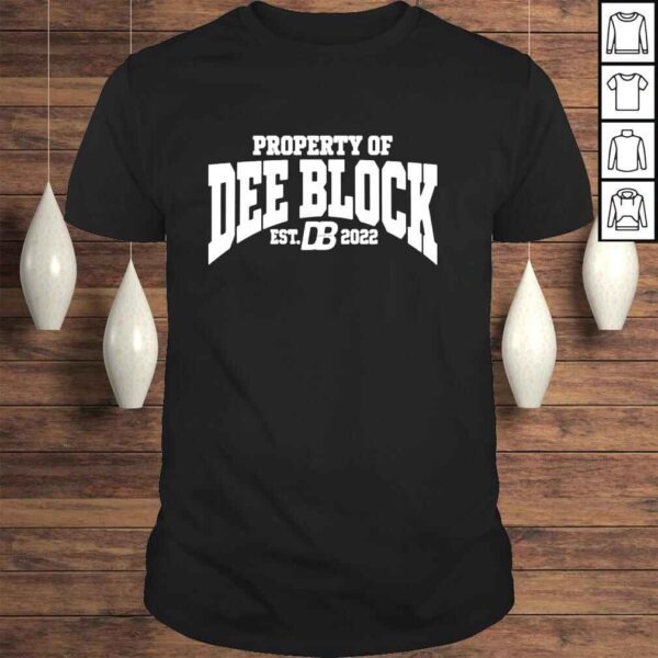 Duke dennis merch property of dee block est 2022 shirt