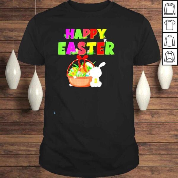 Easter Day Cute Bunny Easter Rabbit Love Eggs Happy Easter Tee Shirt