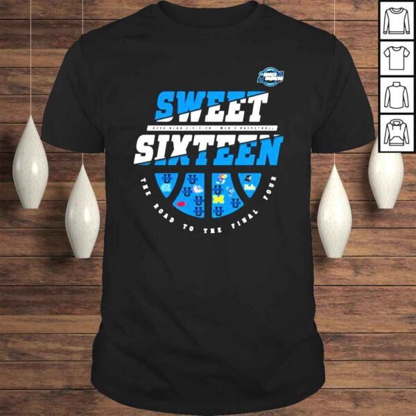 Fanatics Branded 2022 Ncaa Basketball Tournament March Madness Sweet Sixteen Group Starters Shirt