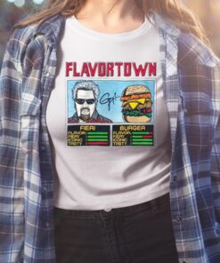 Flavortown Jam Fieri Burger T-Shirt