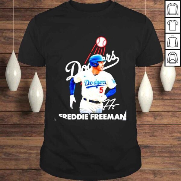 Freddie Freeman Los Angeles Dodgers signature shirt