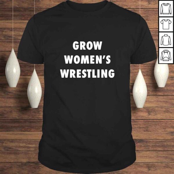 Grow Women’s Wrestling Bridge TShirt