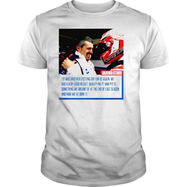 Guenther Steiner Haas F1 Bahrain Gp TShirt