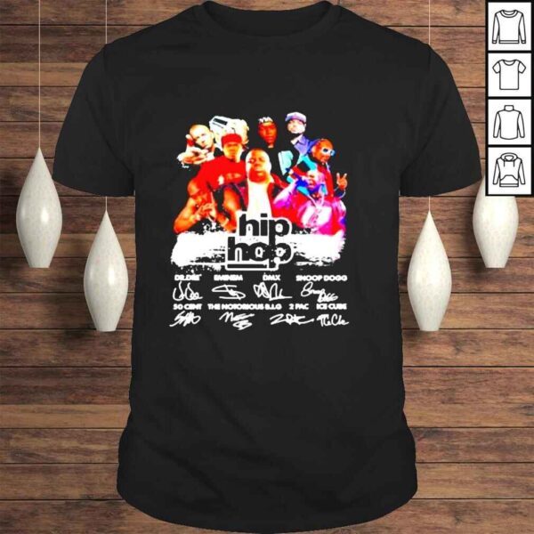 Hip legends of hop signatures shirt