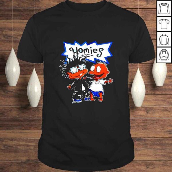 Homies Rugrats Match Jordan 5 Retro Racer Blue TShirt