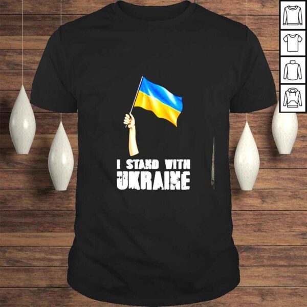 I Stand With Ukraine Ukrainian Pride TShirt