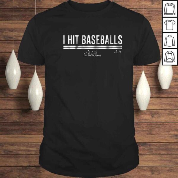 I hit baseballs shirt