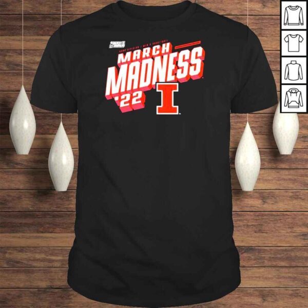 Illinois Fighting Illini 2022 NCAA Mens Basketball Tournament March Madness TShirt