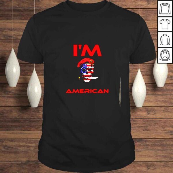 Im american style skull America shirt