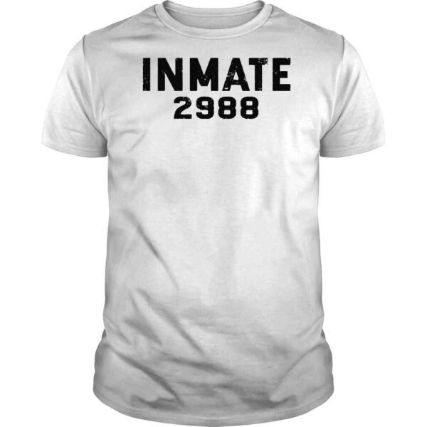 Inmate 2988 Tee Shirt