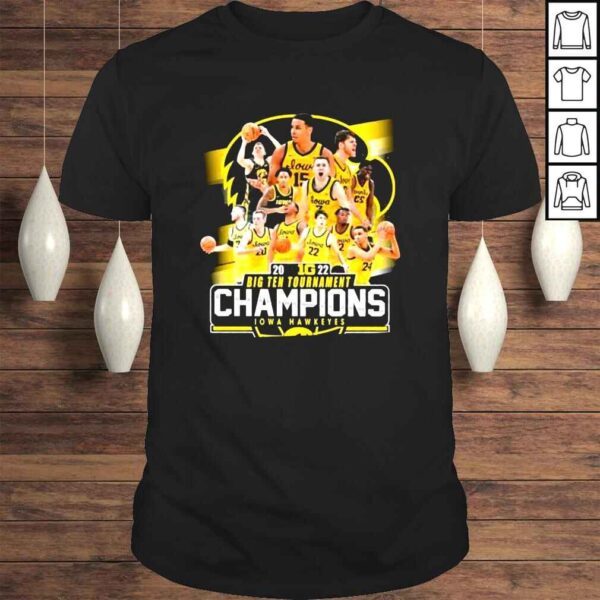 Iowa Hawkeyes football 2022 Big ten tournament champions shirt