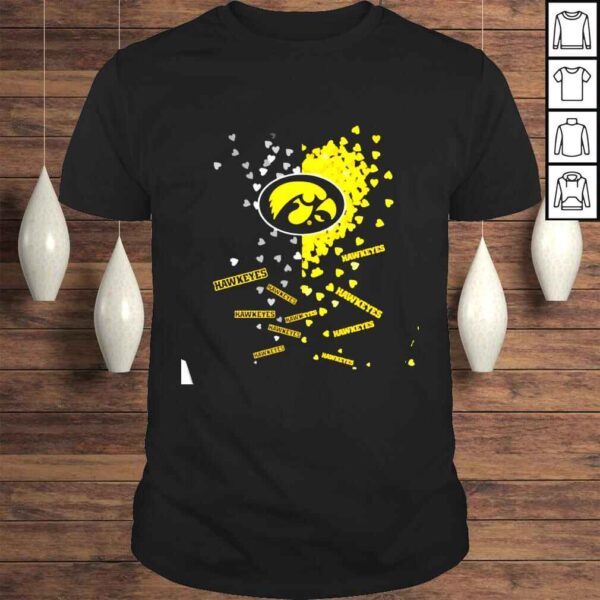 Iowa Hawkeyes heart shirt