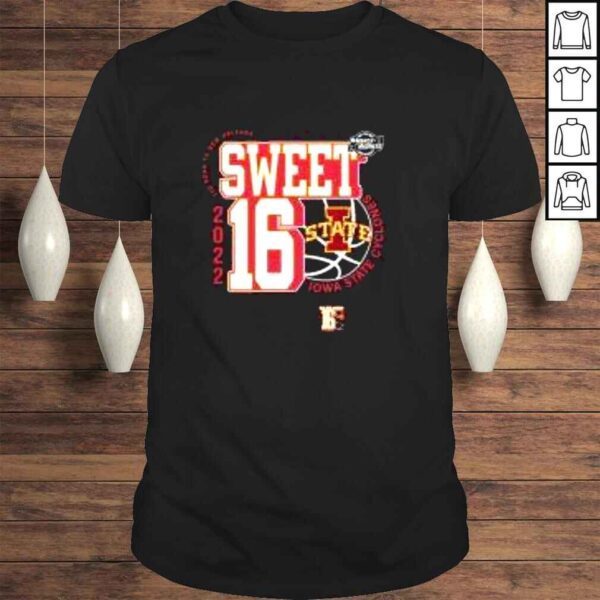 Iowa State Cyclones 2022 NCAA Men’s Basketball Sweet 16 Tshirt