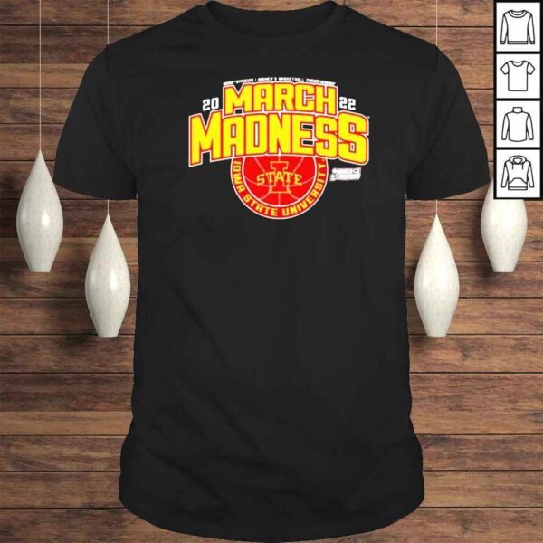 Iowa State Cyclones 2022 NCAA Womens Basketball March Madness Tshirt