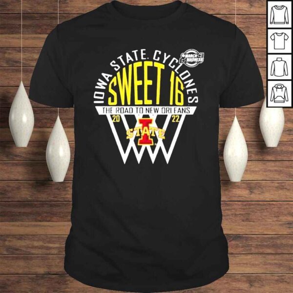 Iowa State Cyclones Sweet 16 Shirt Cyslockerroom Store