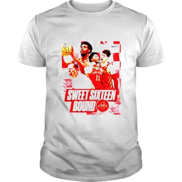 Iowa State Cyclones mens basketball March Madness Sweet Sixteen Bound poster shirt