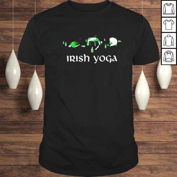 Irish yoga St Patricks Day shirt