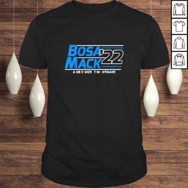 Joey Bosa And Khalil Mack Bosa Mack 22 A Qbs Worst Nightmare TShirt