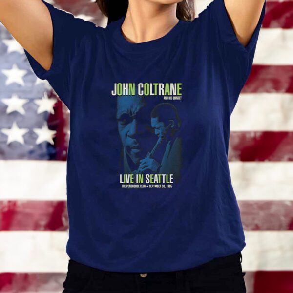 John Coltrane Live in Seattle Long Sleeve T-Shirts