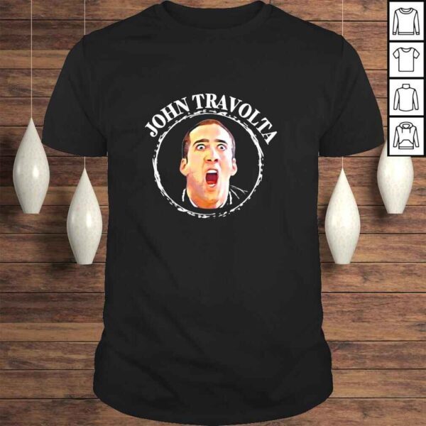 John Travolta Nicolas Cage Shirt