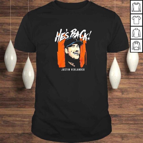 Justin Verlander hes back shirt