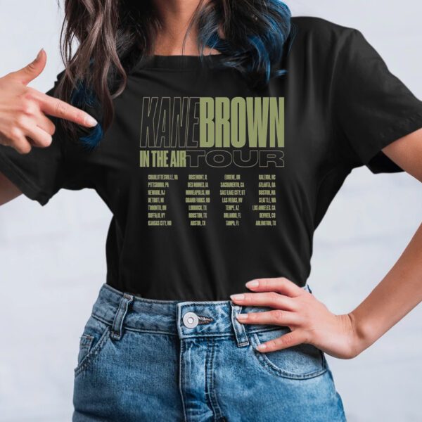 Kane Brown Unisex In The Air Tour T-Shirt