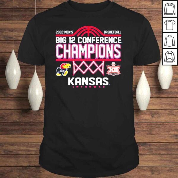 Kansas Jayhawks Blue 84 2022 Big 12 Mens Basketball Conference Tournament Champions shirt